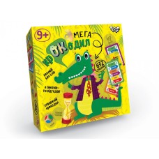 Детская настольная игра "Мега-крокодил" CROC-03-01U на укр. языке