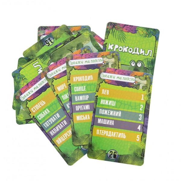 Розважальна гра "Крокодил" 30557 (укр.) (30557)