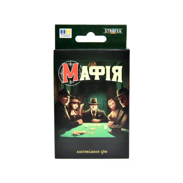 Настільна гра "Мафія" Stateg 30974ST 28 карток, українська мова (30974ST)