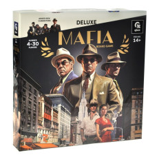 Настільна гра "Мафія Делюкс" QB701-002 з пісочним годинником, пов'язками для очей (QB701-002)
