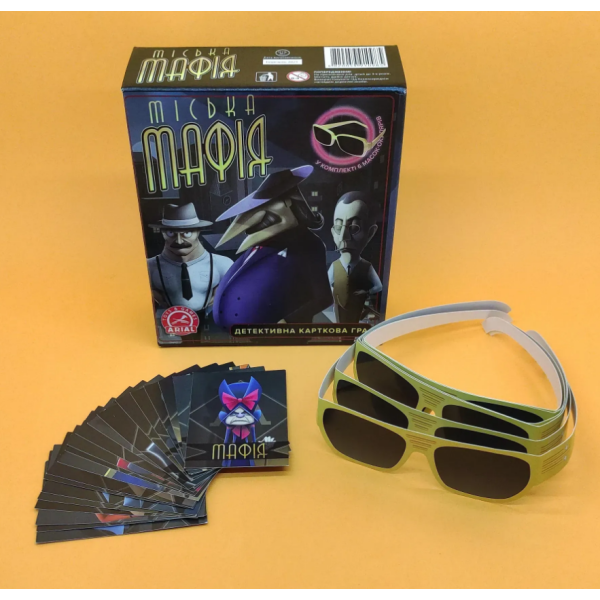 Настільна гра Міська Мафія Arial 910985 укр. мовою (910985)