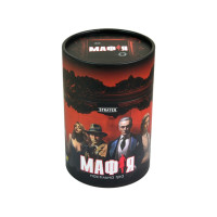 Настольная игра "Мафия" 30698 карты 24 штук, маски 12 штук (30698)
