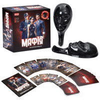 Настольная игра "Мафия" AI 001 маска 10 штук карты, 30 штук, карты для ведущего 21 штука (AI 001)

