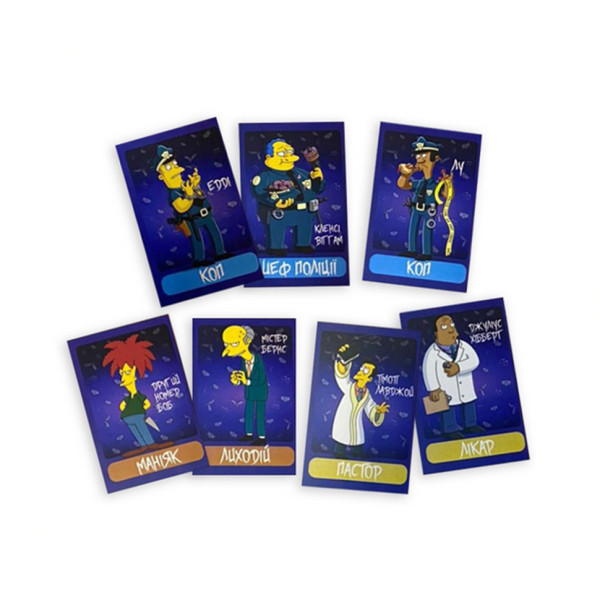 Настільна гра "Мафія "Сімпсони" PLR-0036 (PLR-0036)