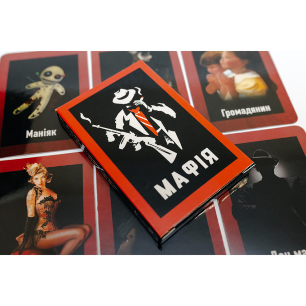 Настільна гра Мафія карти  FGS31 (FGS31)