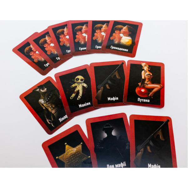 Настільна гра Мафія карти  FGS31 (FGS31)