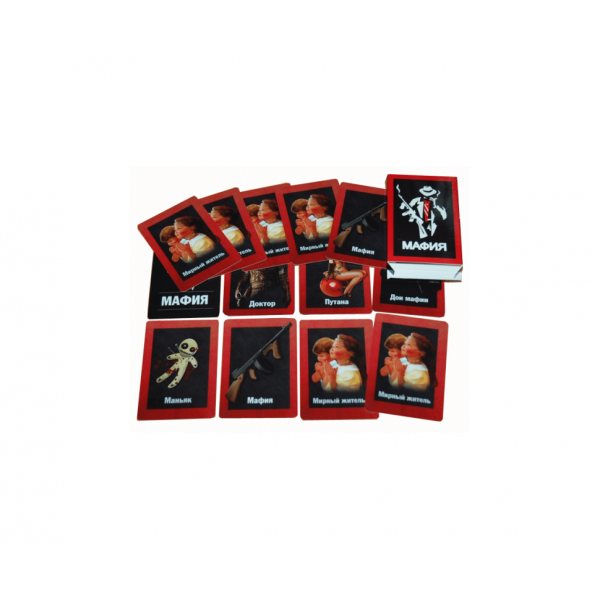 Настільна гра Мафія карти 0010FGS  рос. мовою