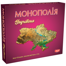 Настільна гра "Монополія Україна" 0734ATS укр. мовою