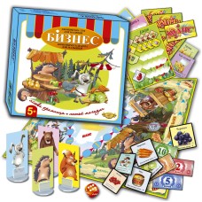 Детская настольная Игра "Бизнес. Лесной магазин" MKB0108 от 5-ти лет