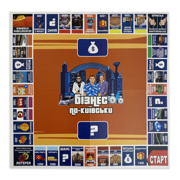 Настольная игра "Монополия Бизнес по-Киевски" PLR-0028 (PLR-0028)
