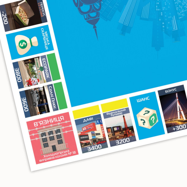 Настільна гра "Монополія Бізнес по-Харківськи" PLR-0027 (PLR-0027)