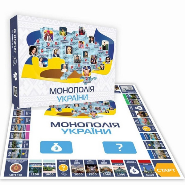 Настольная игра "Монополия Украины" PLR-0044 на украинском языке (PLR-0044)
