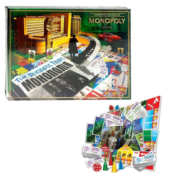 Гра Настільна біла "Monopolist" G-MonP-01-01U Укр (G-MonP-01-01U)