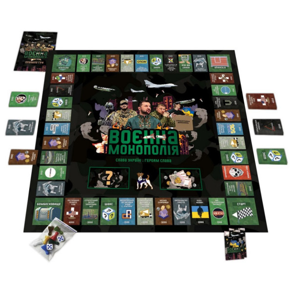 Настільна гра "Військова Монополія" PLR-0025 (PLR-0025)