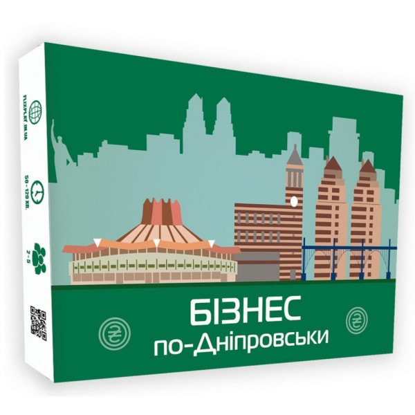 Настільна гра "Монополія Бізнес по-Дніпровськи" PLR-0029 (PLR-0029)