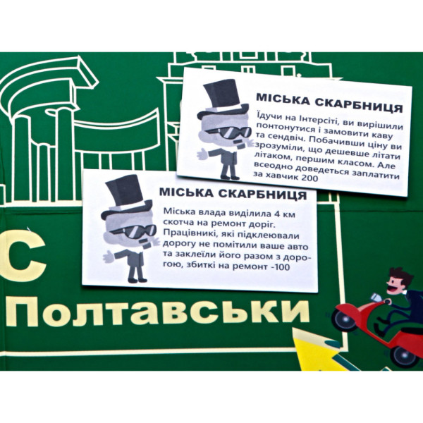 Настільна гра "Монополія Бізнес по-Полтавськи" PLR-0030 (PLR-0030)