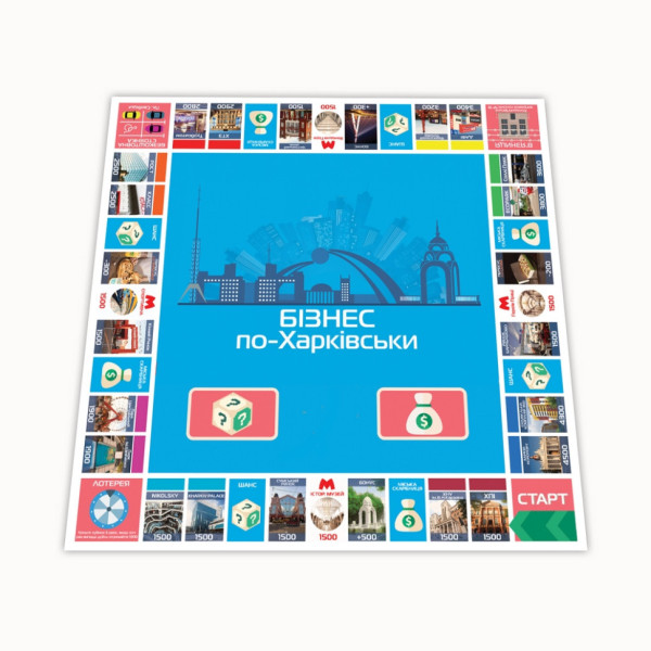 Настільна гра "Монополія Бізнес по-Харківськи" PLR-0027 (PLR-0027)