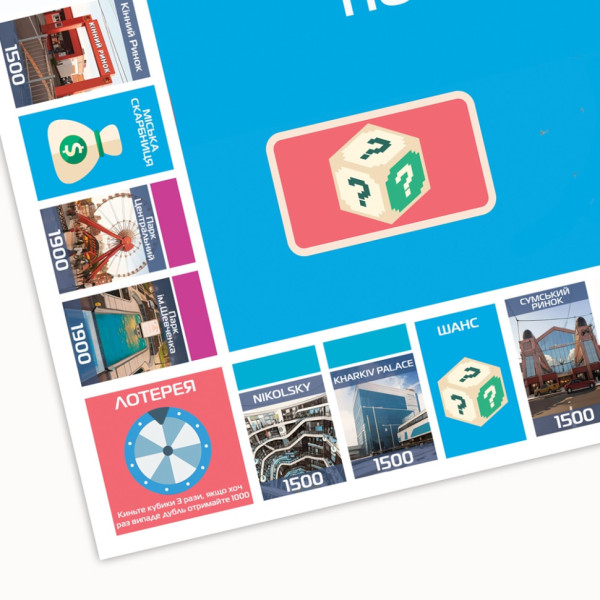 Настільна гра "Монополія Бізнес по-Харківськи" PLR-0027 (PLR-0027)