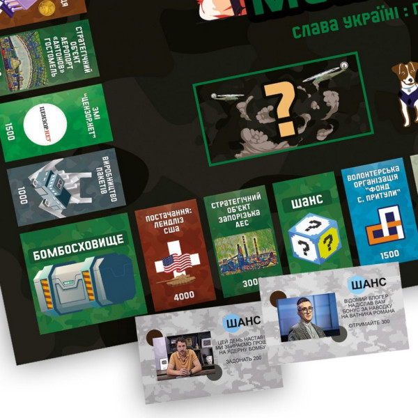 Настільна гра "Військова Монополія" PLR-0025 (PLR-0025)