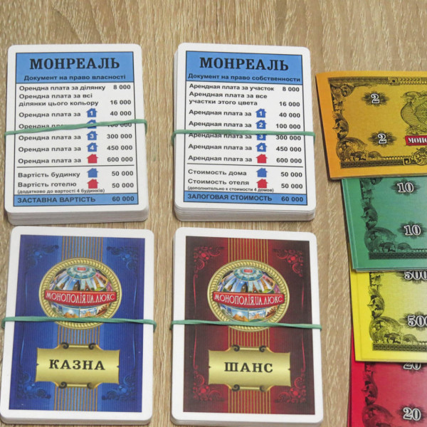Дитяча настільна гра "Монополія люкс" 0260 від 8 років (0260)