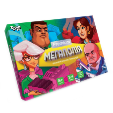 Настільна гра "Мегаполія Premium" Danko Toys G-MP-01-01U рус (G-MP-01-01U)