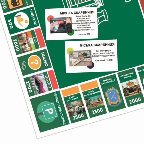 Настільна гра "Монополія Бізнес по-Дніпровськи" PLR-0029 (PLR-0029)