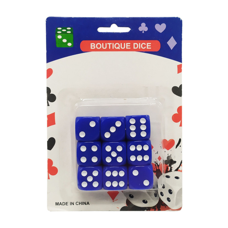 Кістки гральні PlayGame IG-0541, 9 шт.