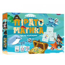 Настільна навчальна гра на віднімання "Піратоматика" 2088-UM (2088-UM)