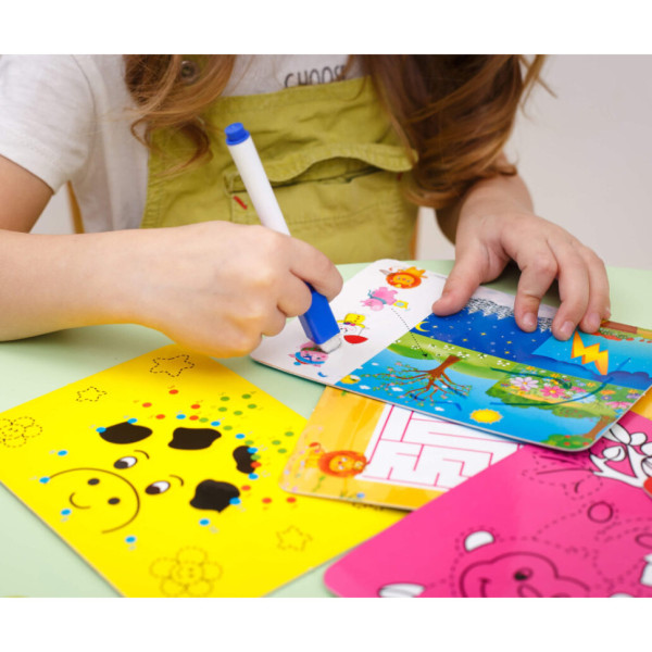 Настільна гра Пиши та витирай "Зоопарк" Vladi Toys VT5010-20 укр (VT5010-20)