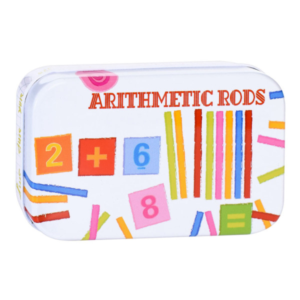 Дерев'яна іграшка Набір першокласника MD 1887 цифри, знаки, числові палички (MD 1887)