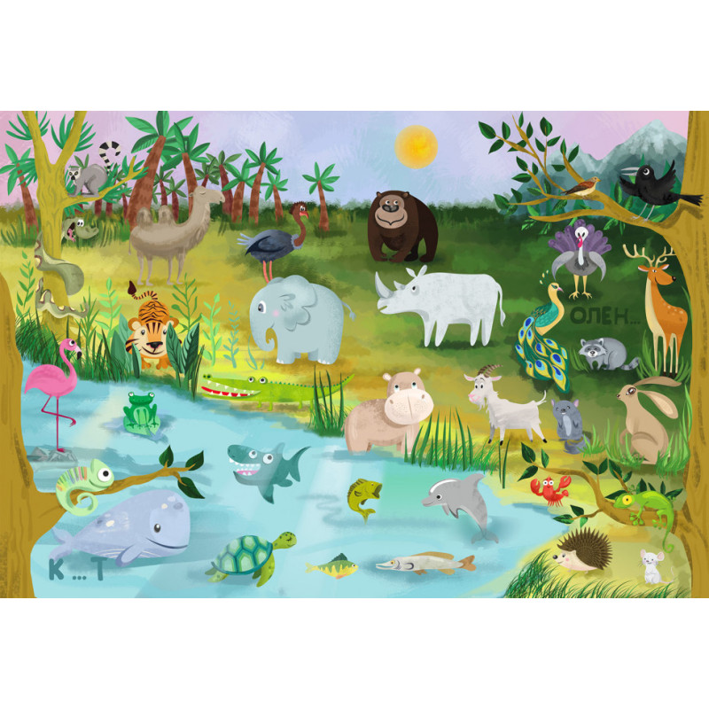 Детская обучающая игра с многоразовыми наклейками "ZOO Абетка" (КП-005) KP-005 на укр. языке