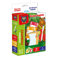 Гра "Пиши та витирай. Англійська абетка" VT5010-23 з маркером (VT5010-23)