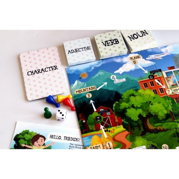 Игра обучающая настольная «English storytelling» 2101 Pre-Intermediate (A2) (2101)
