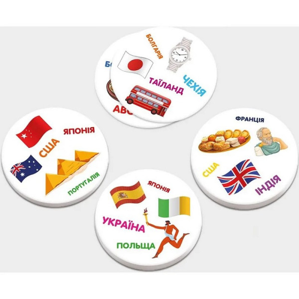 Настільна гра серії Хто кого? "Змагання: країни і міста" 158504 (158504)