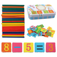 Розвиваюча магнітна Логічна гра 74290 цифри, математичні позначки, палички (74290)