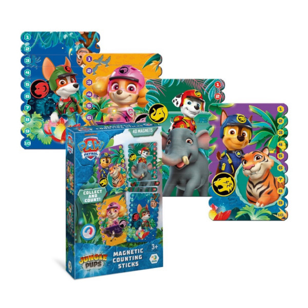 Магнітні палички для рахування "Джунглі" 200654, 40 магнітних елементів (200654)