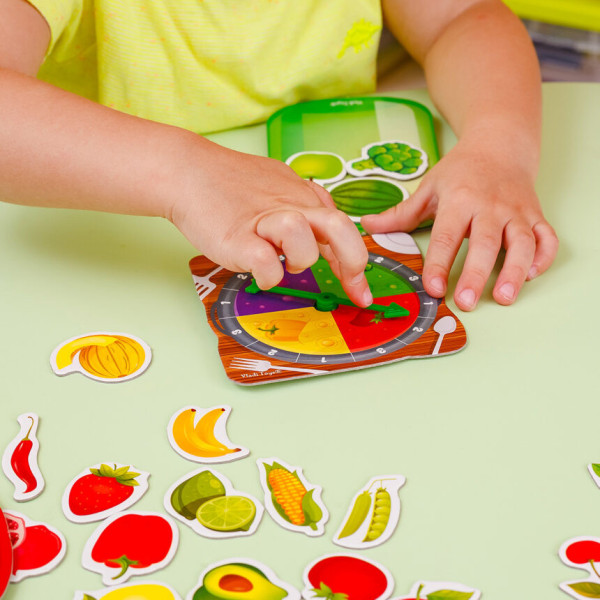 Настільна гра-сортер "Смачний урожай" Vladi Toys VT1804-41 навчальна (VT1804-41)
