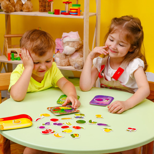 Настільна гра-сортер "Смачний урожай" Vladi Toys VT1804-41 навчальна (VT1804-41)