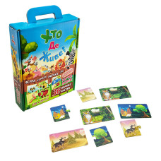 Дитячі Пазли Хто де живе?30700 (укр.) (30700)