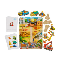 Дерев'яна розвиваюча гра на липучці "Будівельний майданчик" (ПСФ037) PSF037 (PSF037)