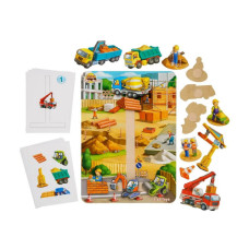 Дерев'яна розвиваюча гра на липучці "Будівельний майданчик" (ПСФ037) PSF037 (PSF037)