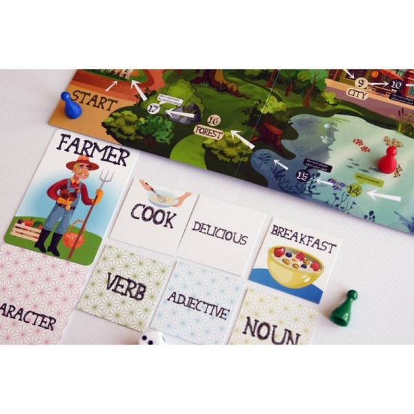 Гра навчальна настільна «English storytelling» 2101 Pre-Intermediate (A2) (2101)