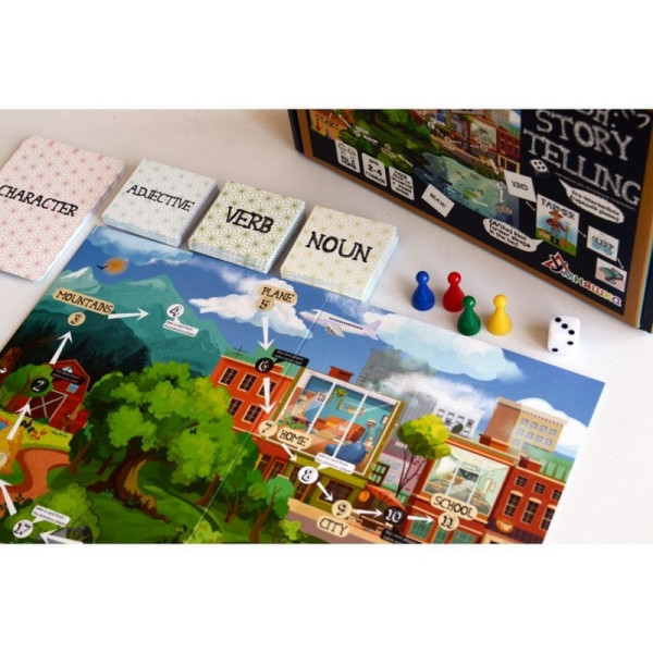 Гра навчальна настільна «English storytelling» 2101 Pre-Intermediate (A2) (2101)