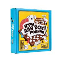 Набор настольных игр "Игры для всей семьи" 30688/1, 4 игры (30688/1)

