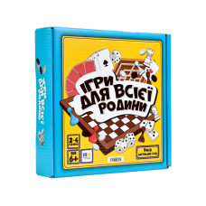 Набор настольных игр "Игры для всей семьи" 30688/1, 4 игры (30688/1)
