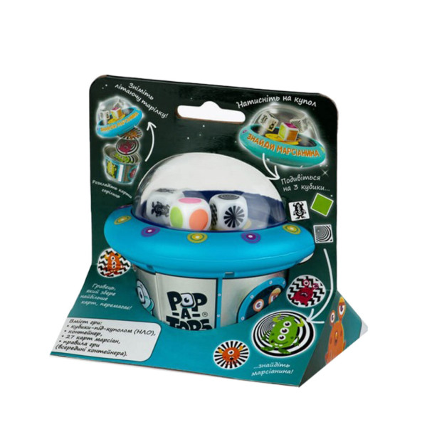 Настільна гра "Pop-A-Tops: Знайди марсіанина" FGS62 українською мовою (FGS62)