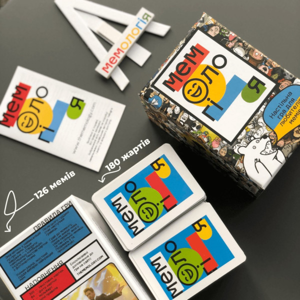 Гра настільна Мемологія MemoGames 0001MG з мольбертом підставкою (0001MG)