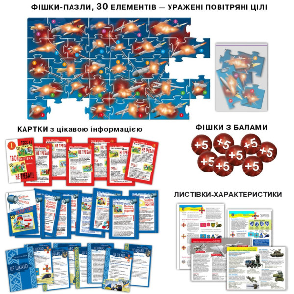 Настільна дитяча гра "ППО на захисті країни" 81435 (81435)