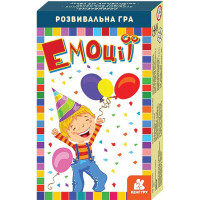 Дитяча розвивальна гра "Clever book Емоції" 901970 30 карток (901970)