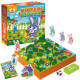 Настільна гра "Морквяні перегони" VT8055-33 гральне поле, 40 морквин, 4 зайчики (VT8055-33)
